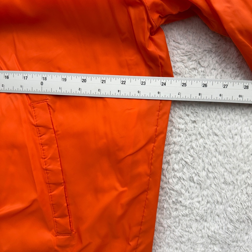 Vintage Artex Syracuse University Coaches Jacket Mens Large Orange Windbreaker - Picture 5 of 8